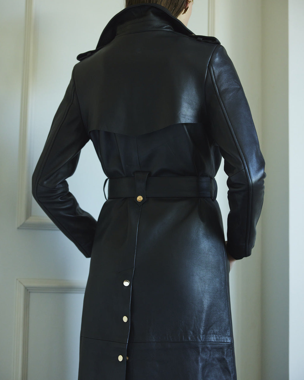DIANA BLACK TRENCH