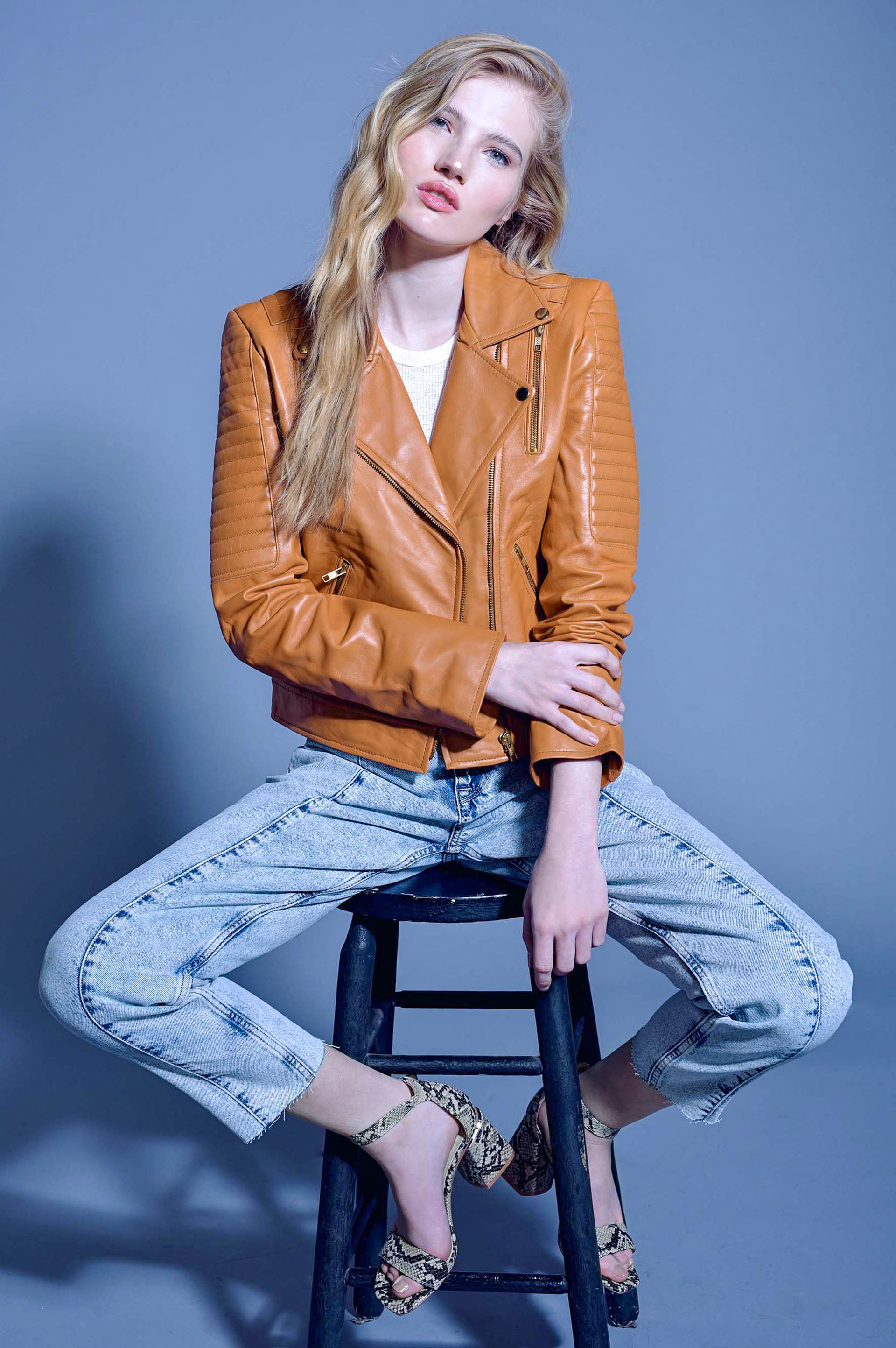 CAMEL CHI BENIBARA JACKET