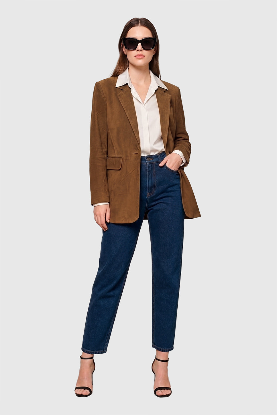 ARIEL SUEDE BLAZER