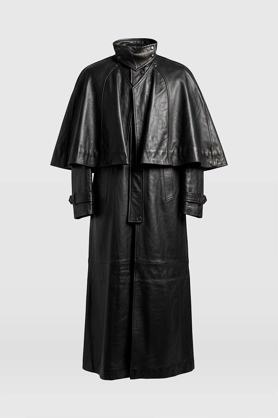 BRUNA BLACK LAYER COAT