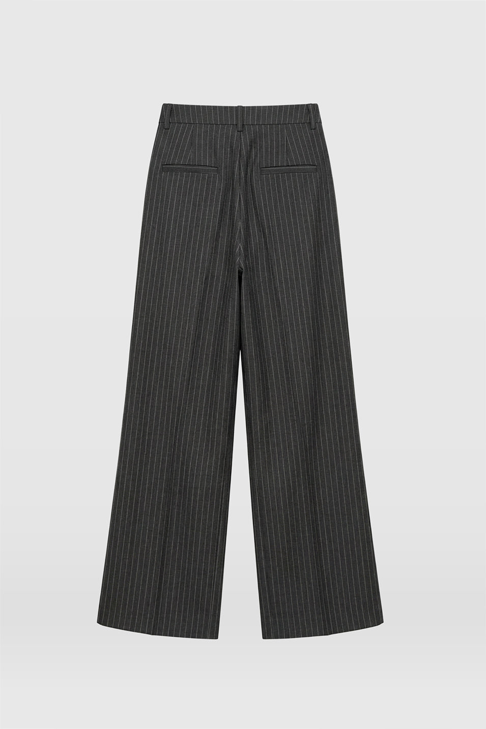 AMEN Leather - GREY VICTORIA PANT - Jeans de denim