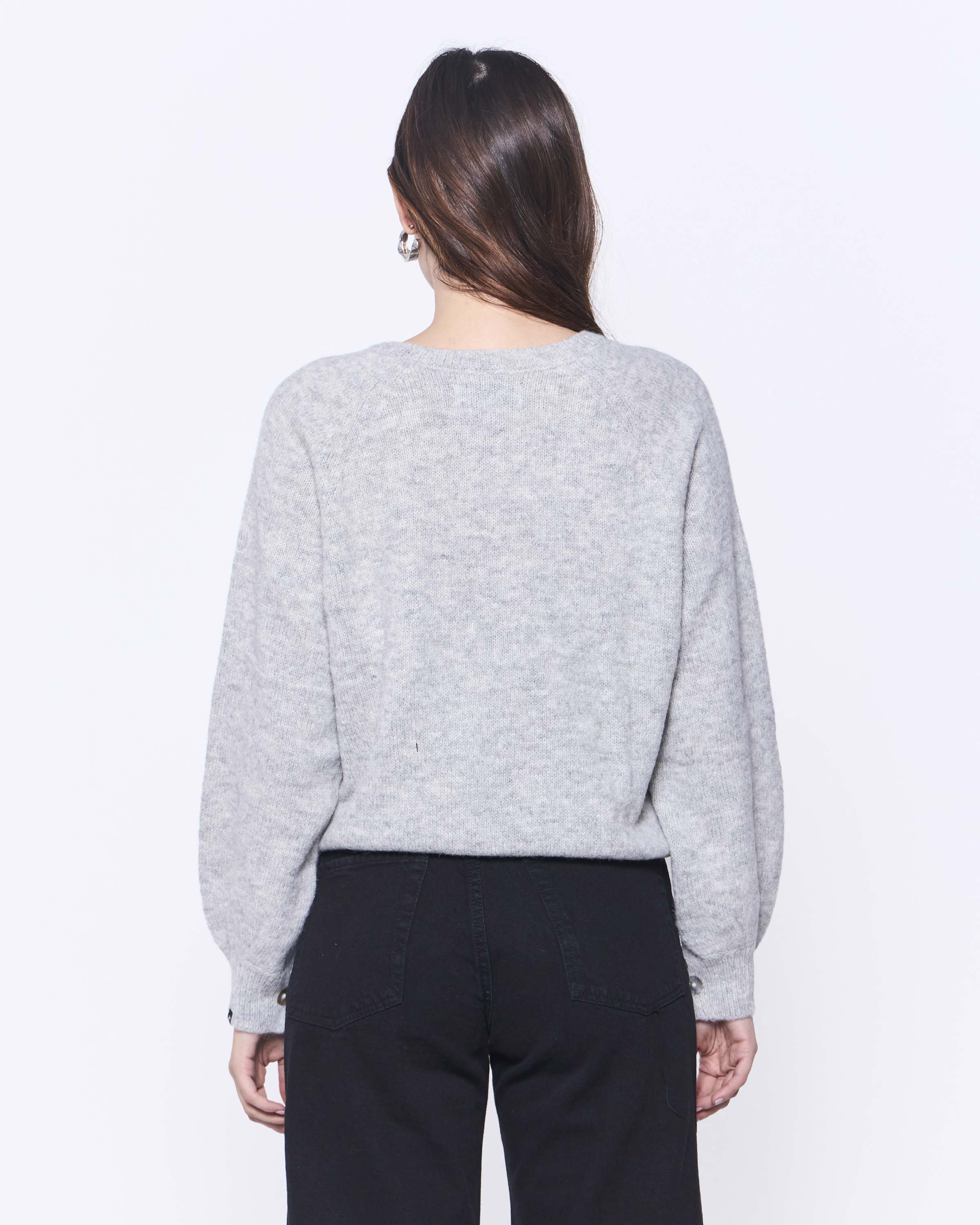 CHALECO SOL BABY ALPACA GRIS