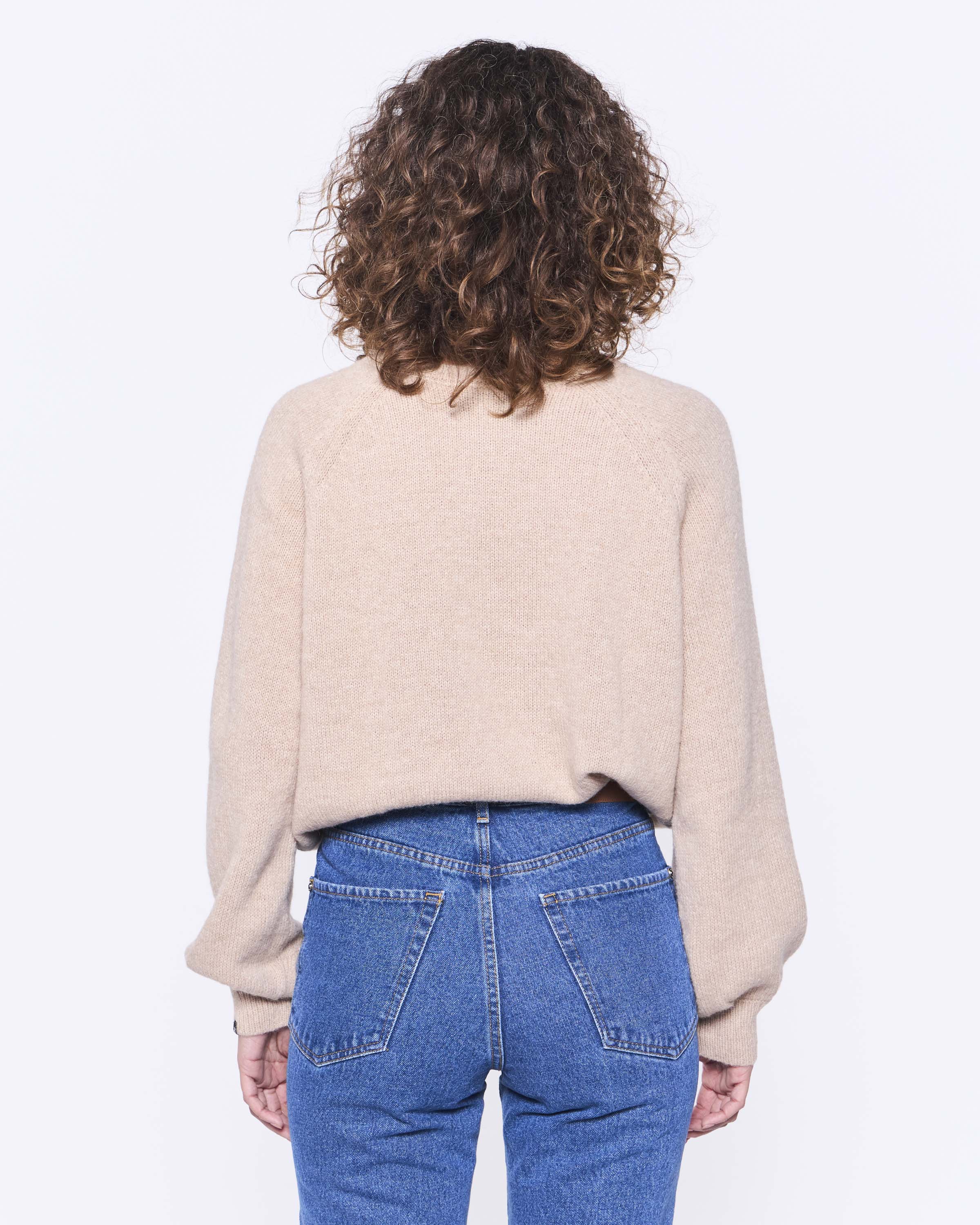 CHALECO SOL BABY ALPACA BEIGE