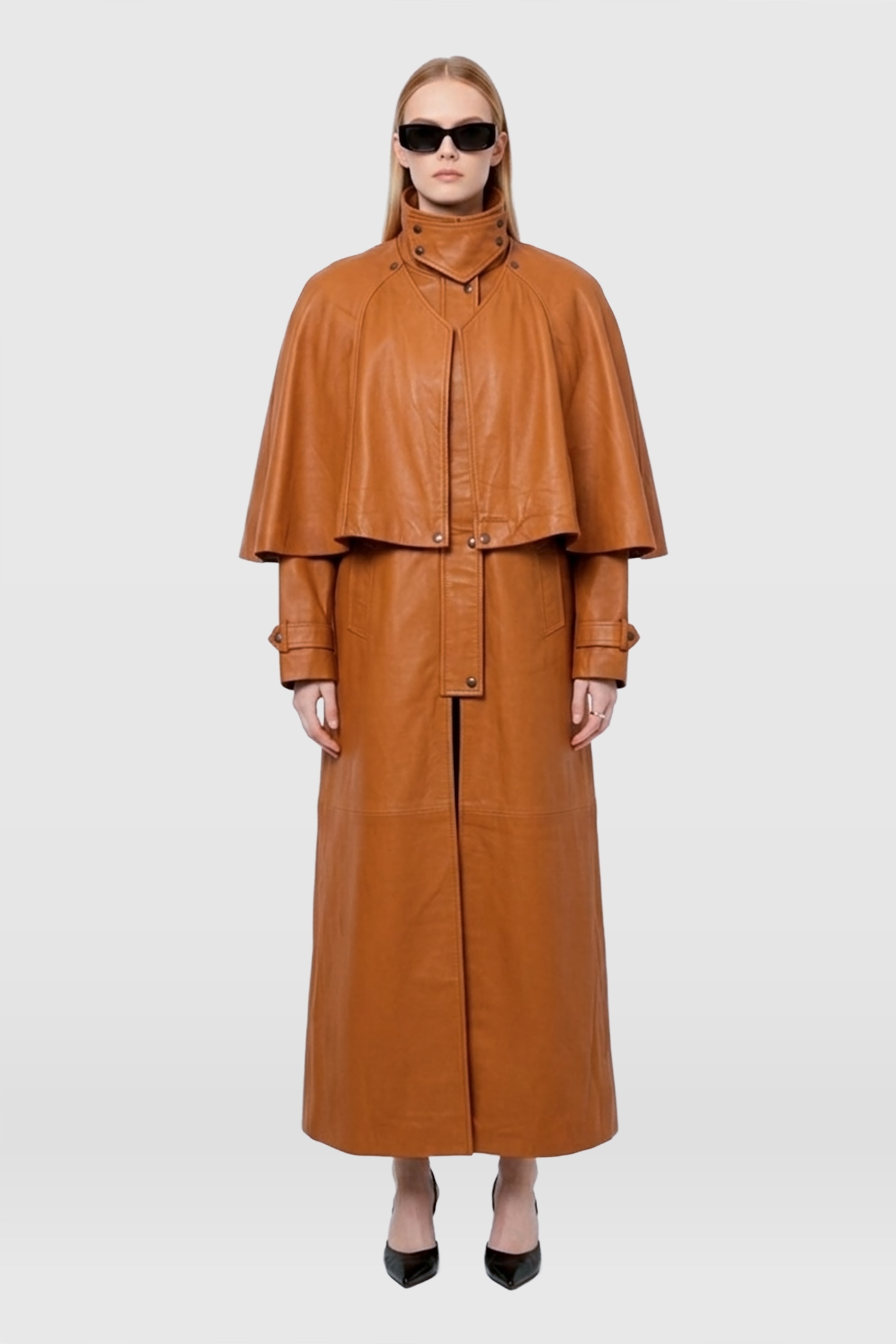 NINA CAMEL LAYER COAT