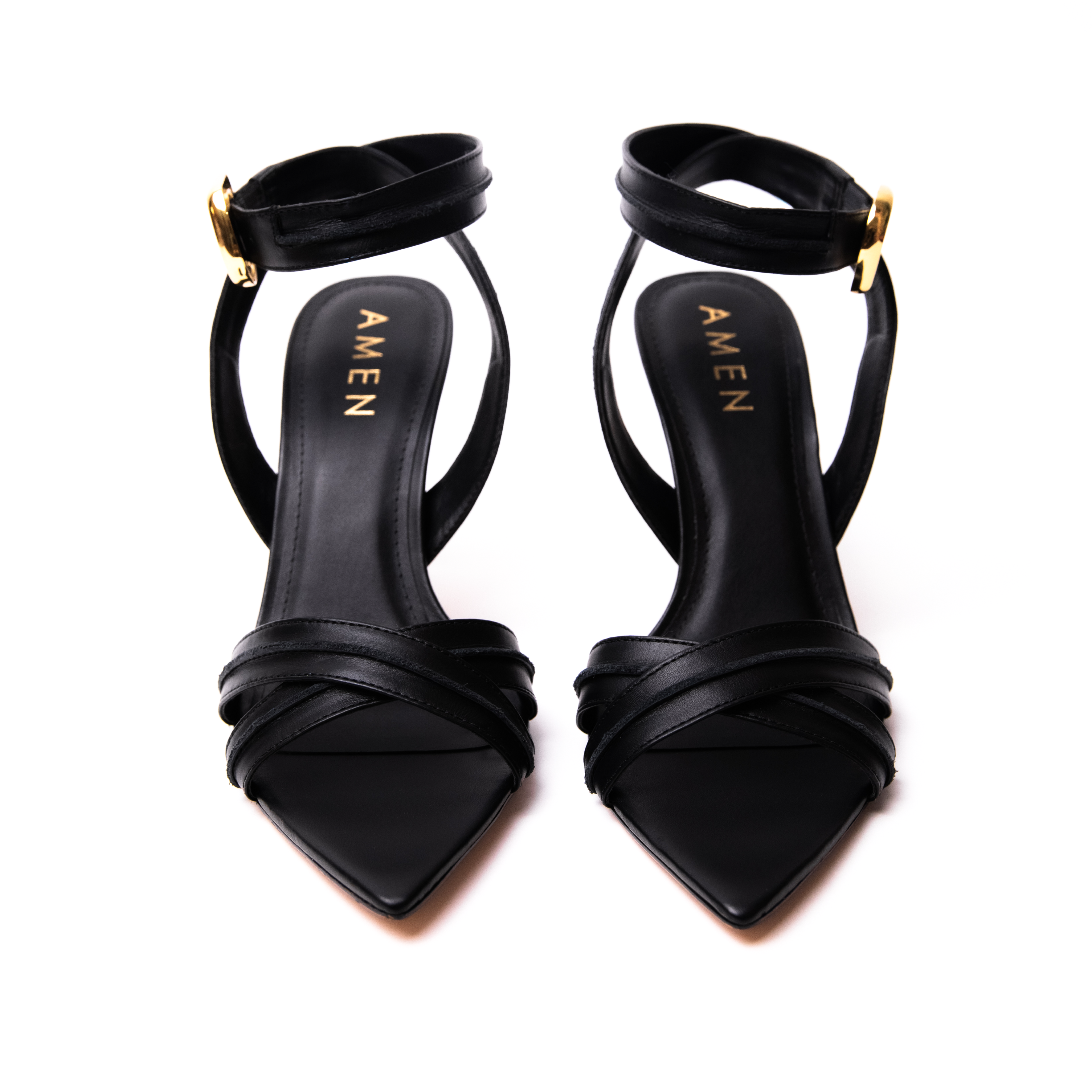 Zapato Claire Cuero Negro