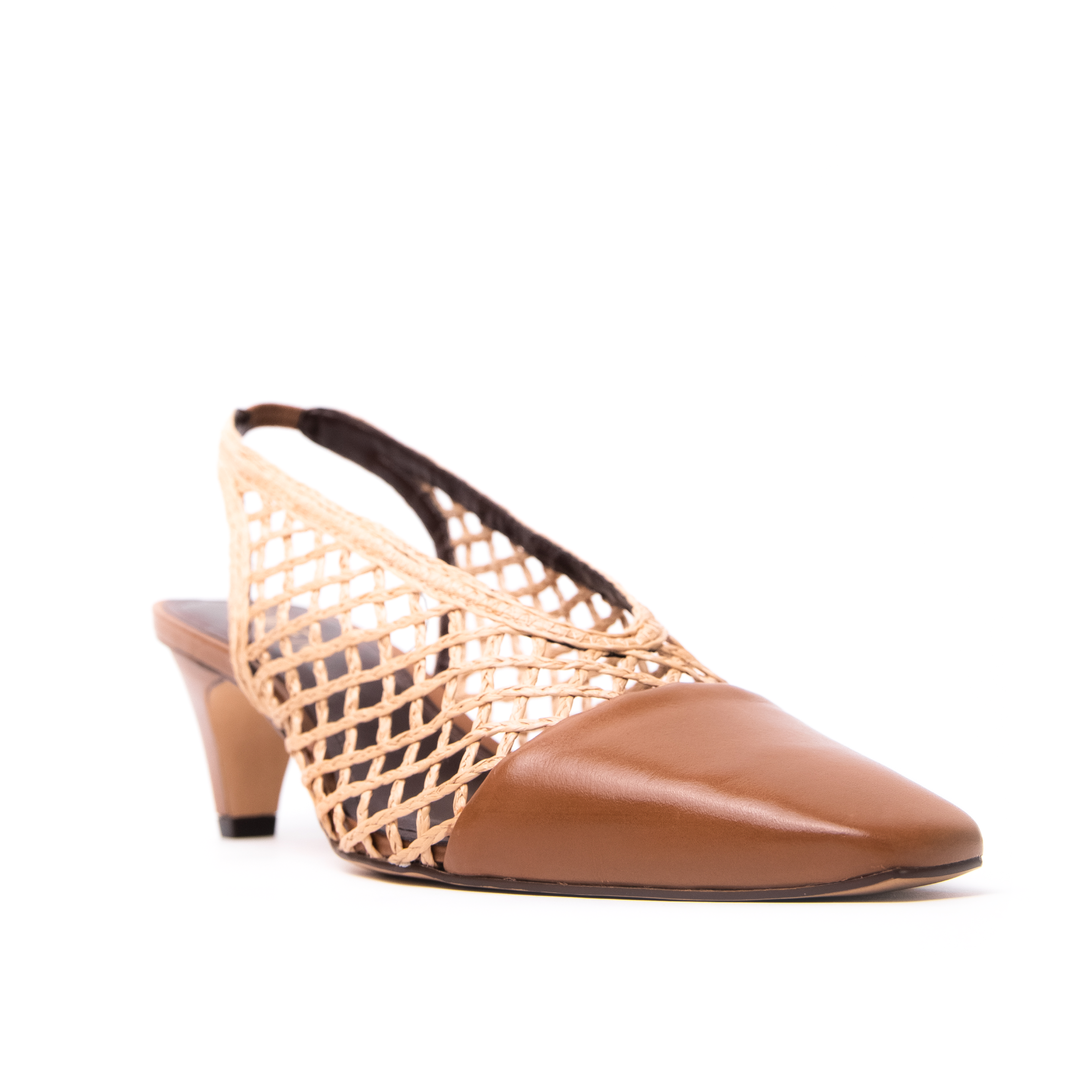 Zapato Valerie Cuero Gamuza Caramelo