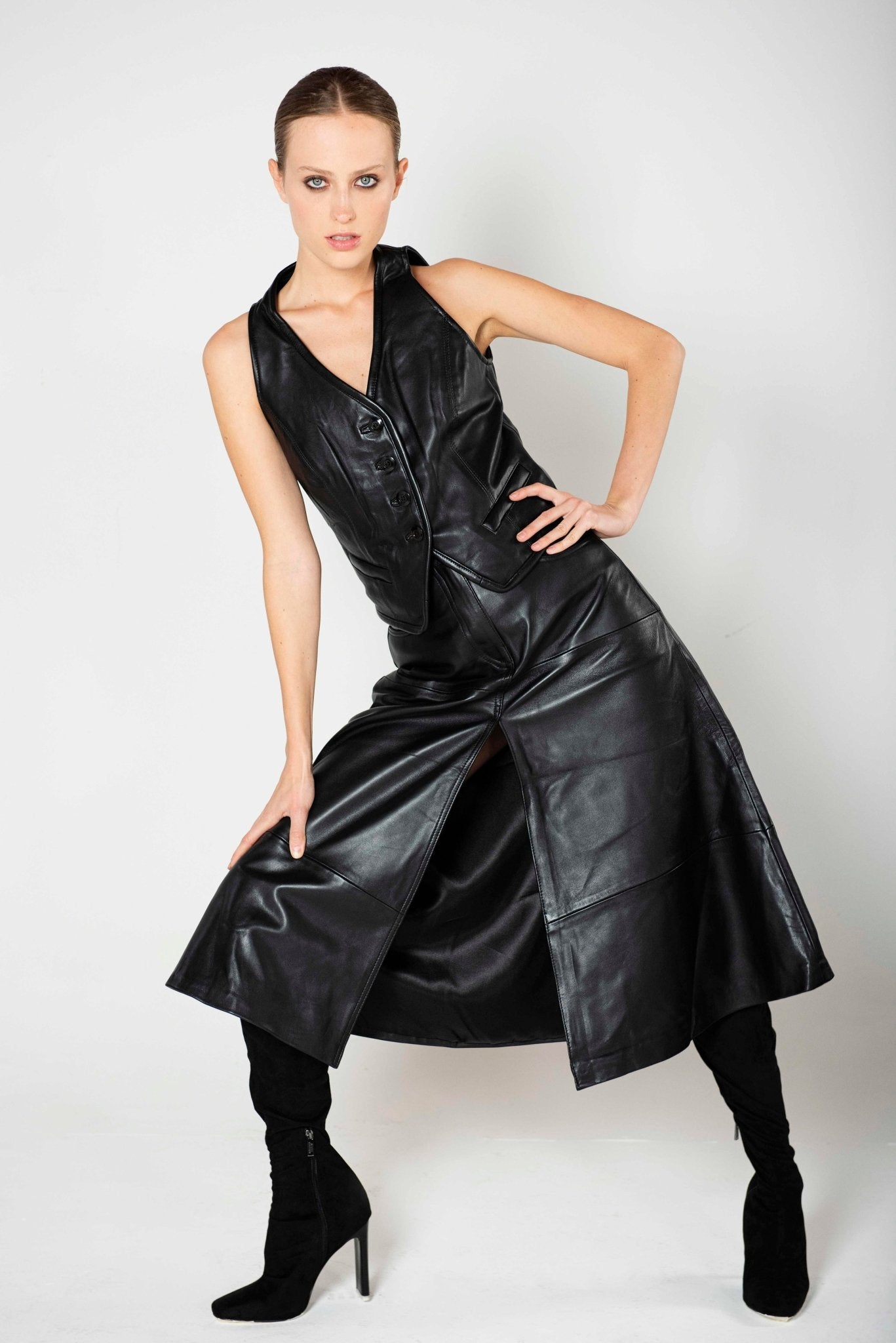 ANI VEST - AMEN LEATHER