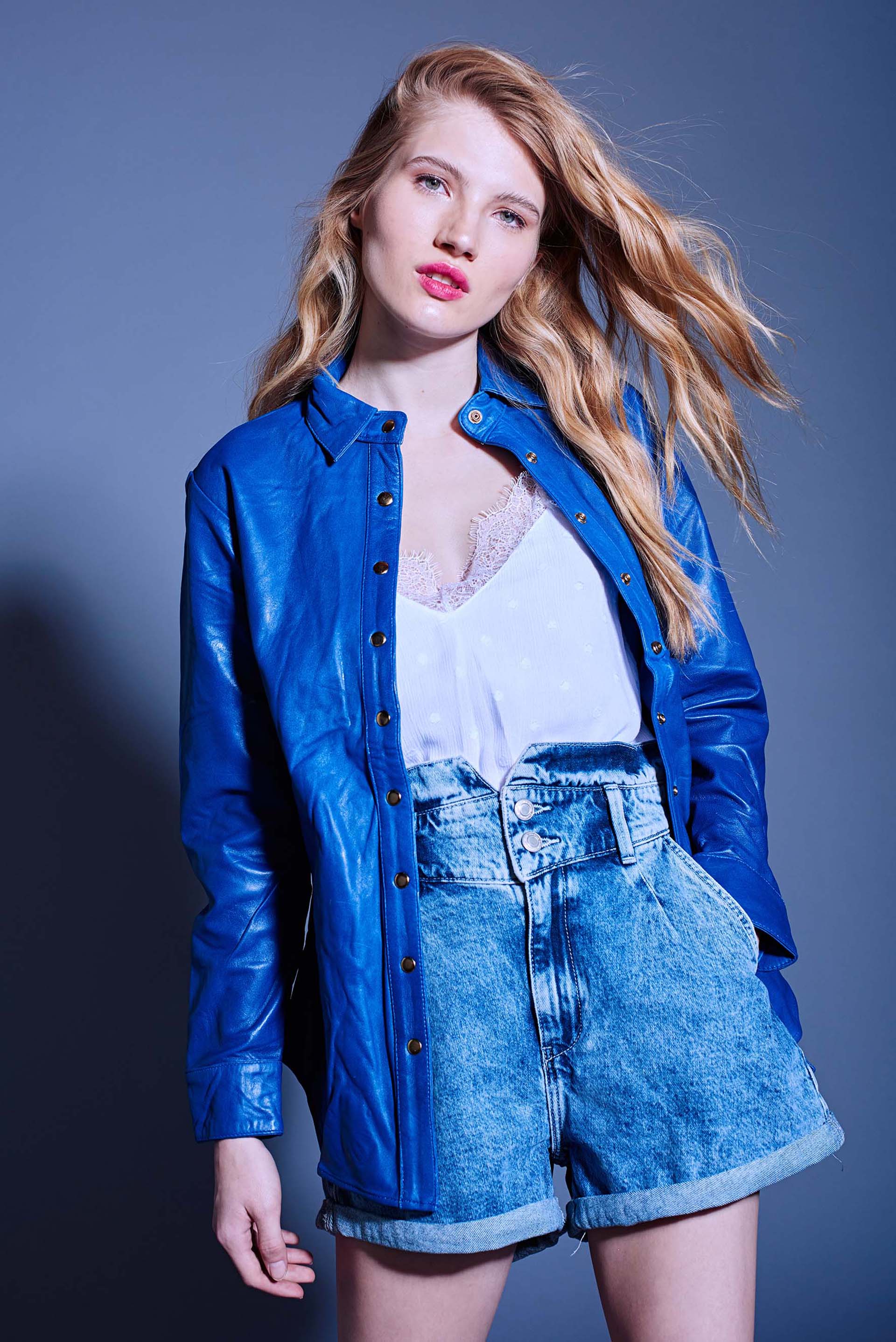 BLUE IMA SHIRT