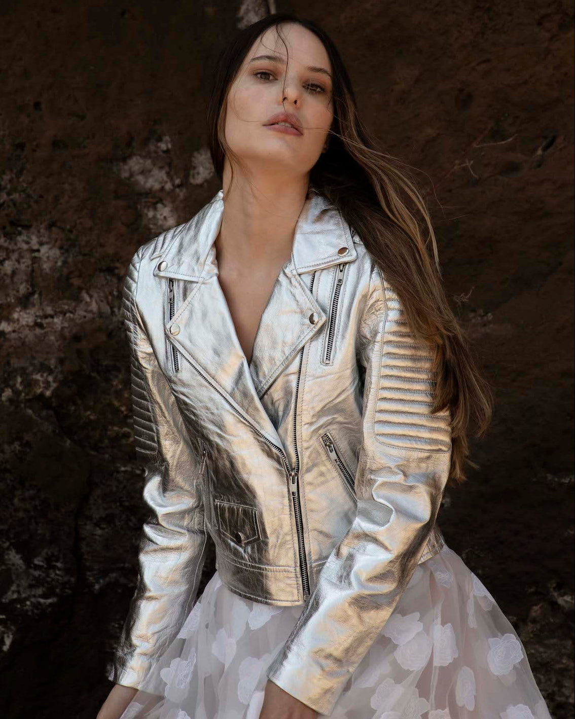 SILVER AYKA JACKET