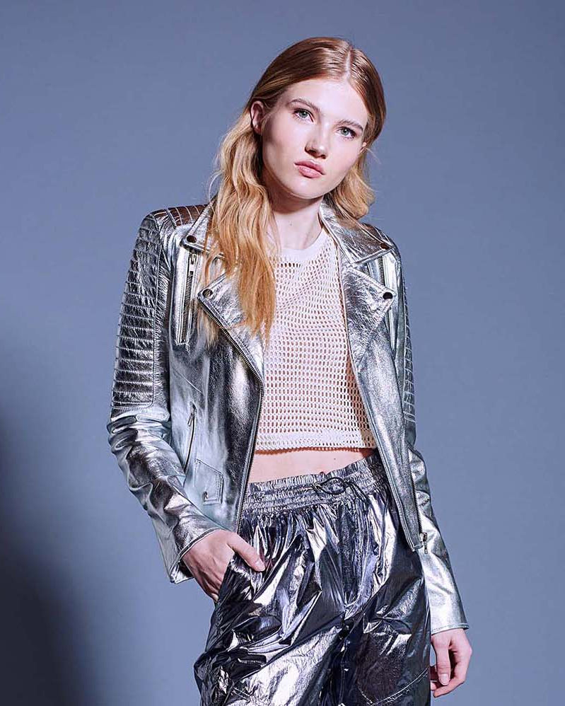 SILVER AYKA JACKET