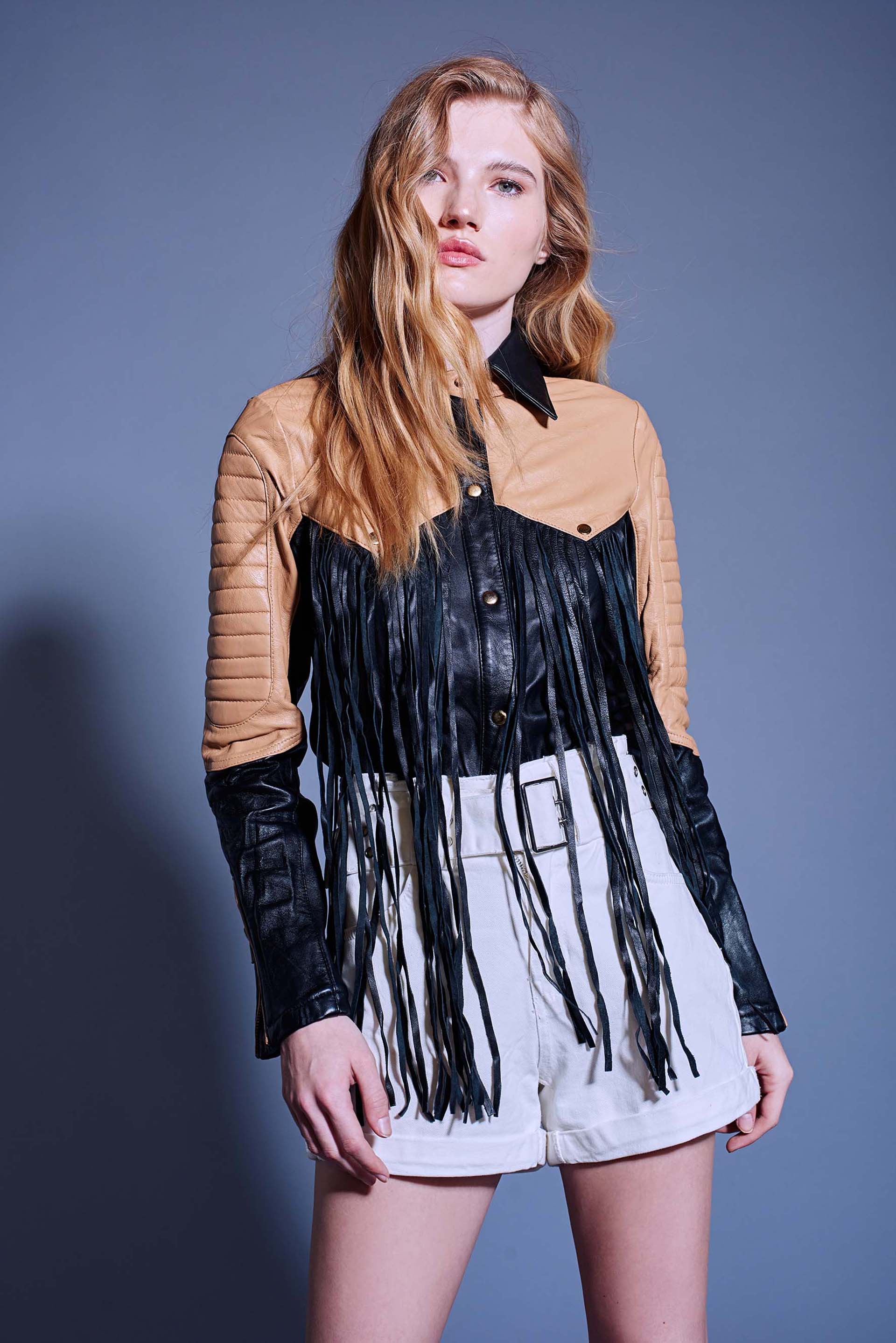 BLACK & CAMEL KAI SHIRT