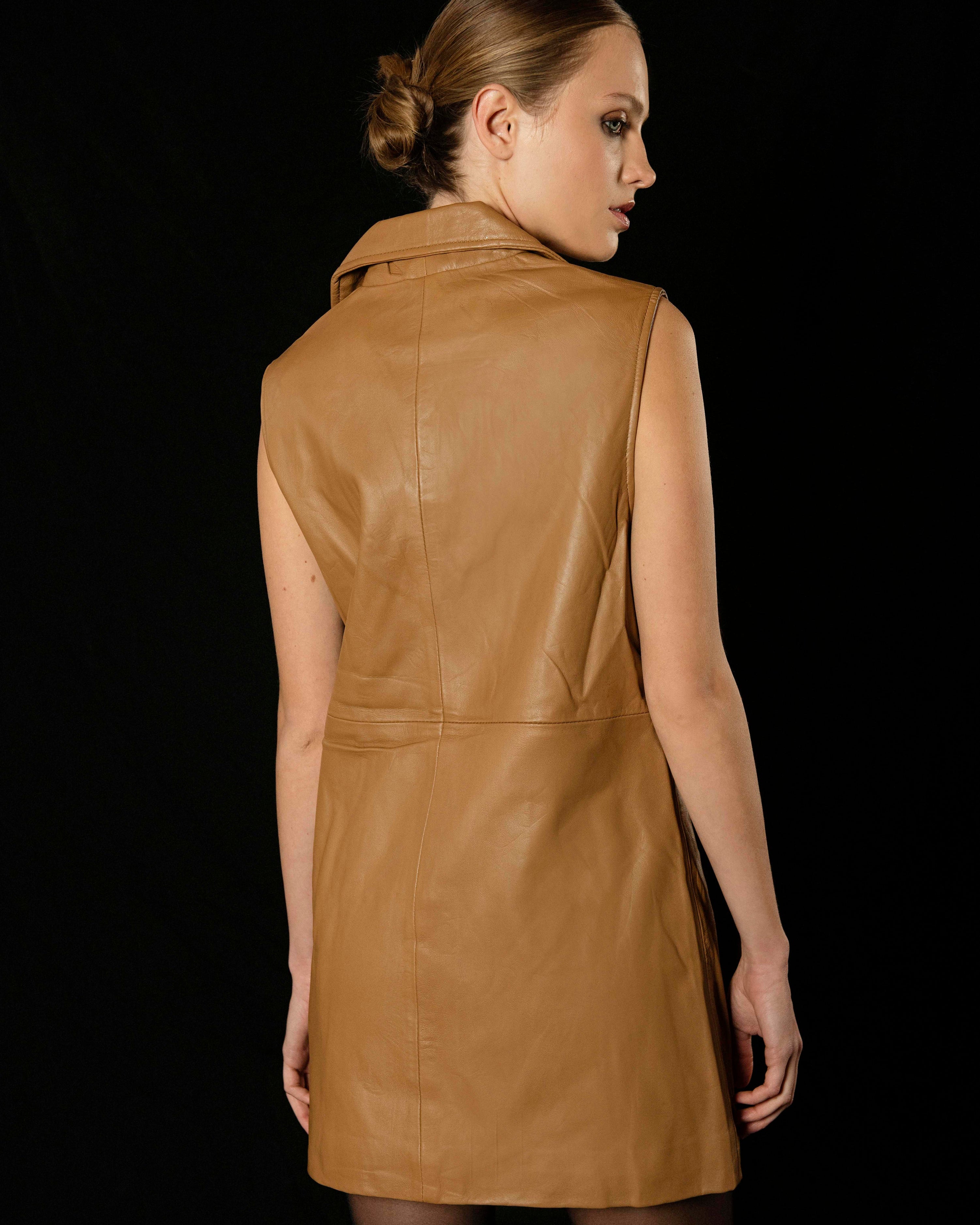 CAMEL HELEN BLAZER VEST