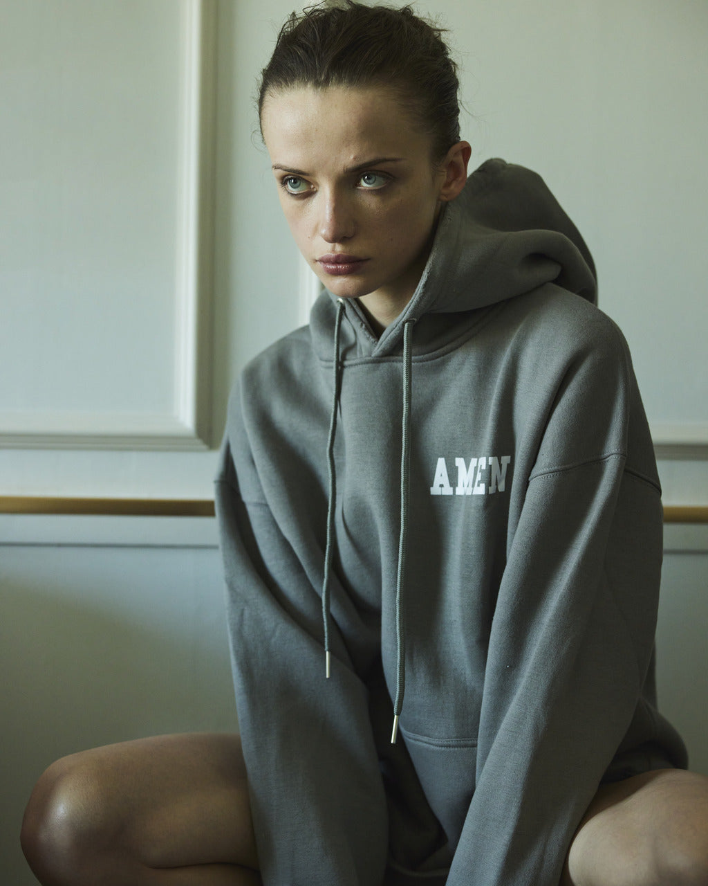 ALEXA GREY HOODIE