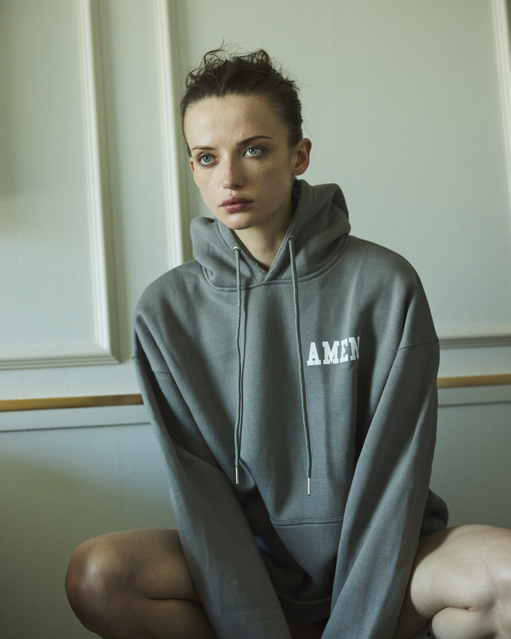 ALEXA GREY HOODIE