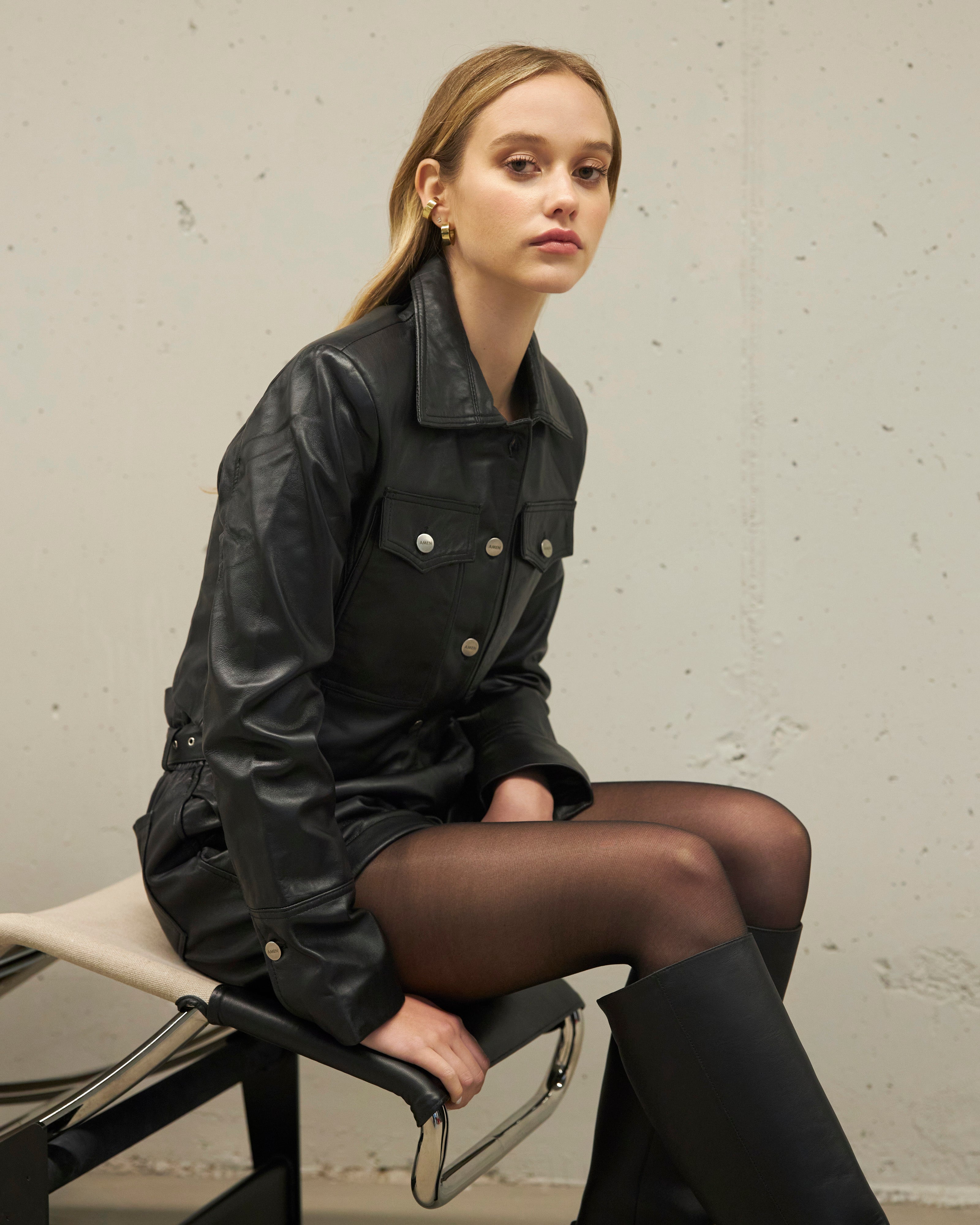 CLARA BLACK SHORT JACKET