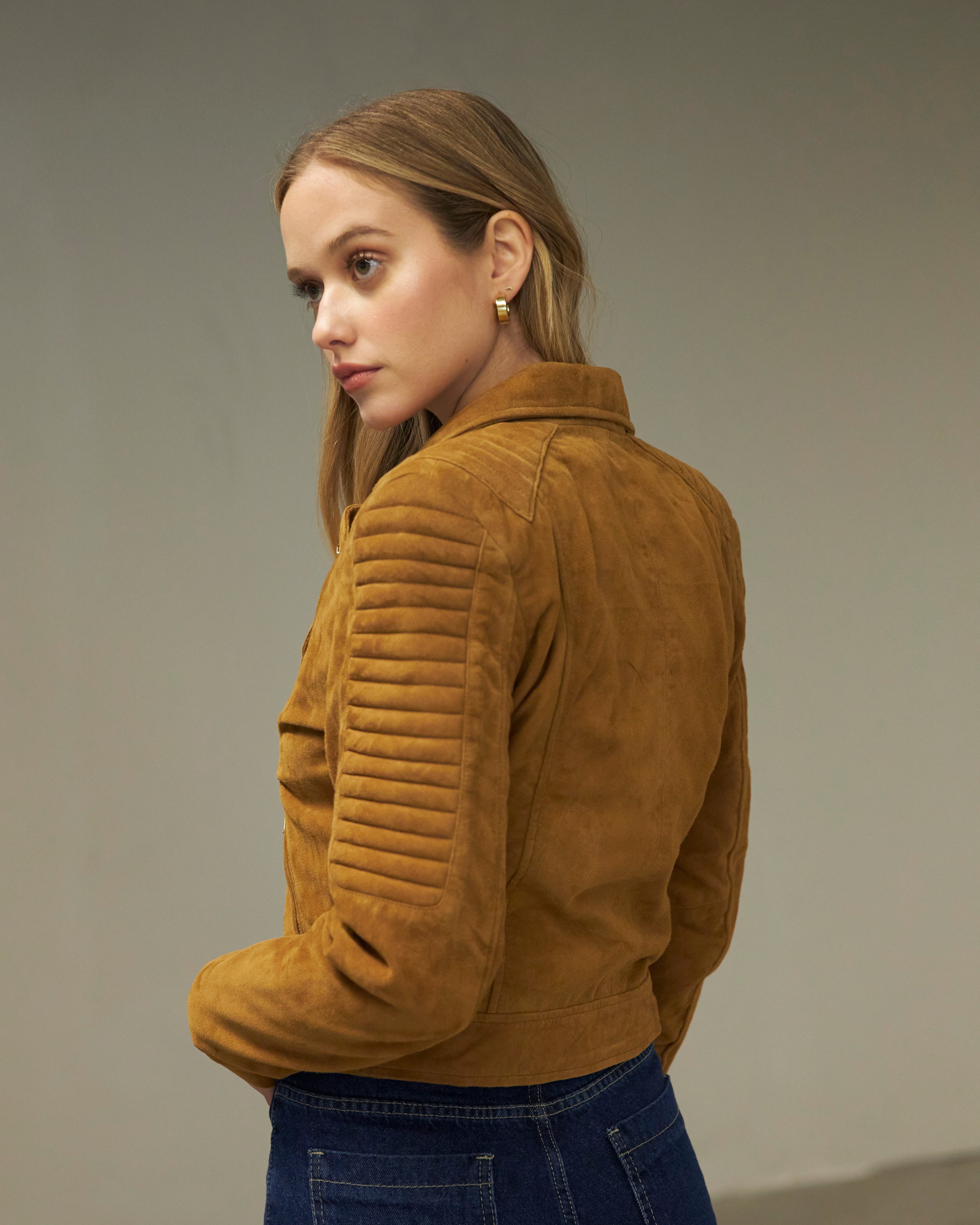 CAMEL SUKY JACKET