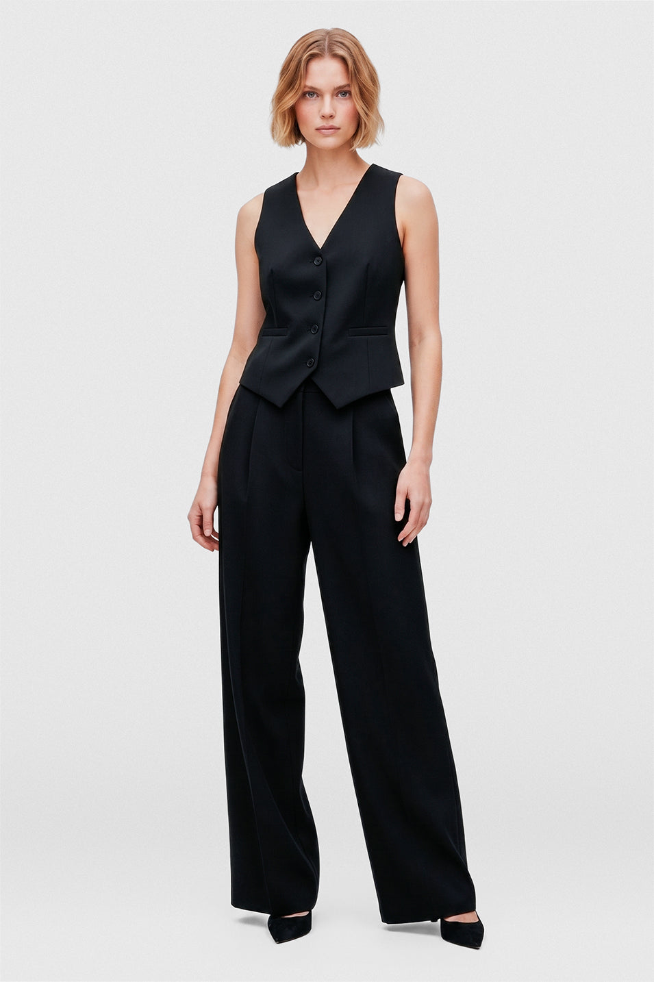 BLACK VICTORIA PANT