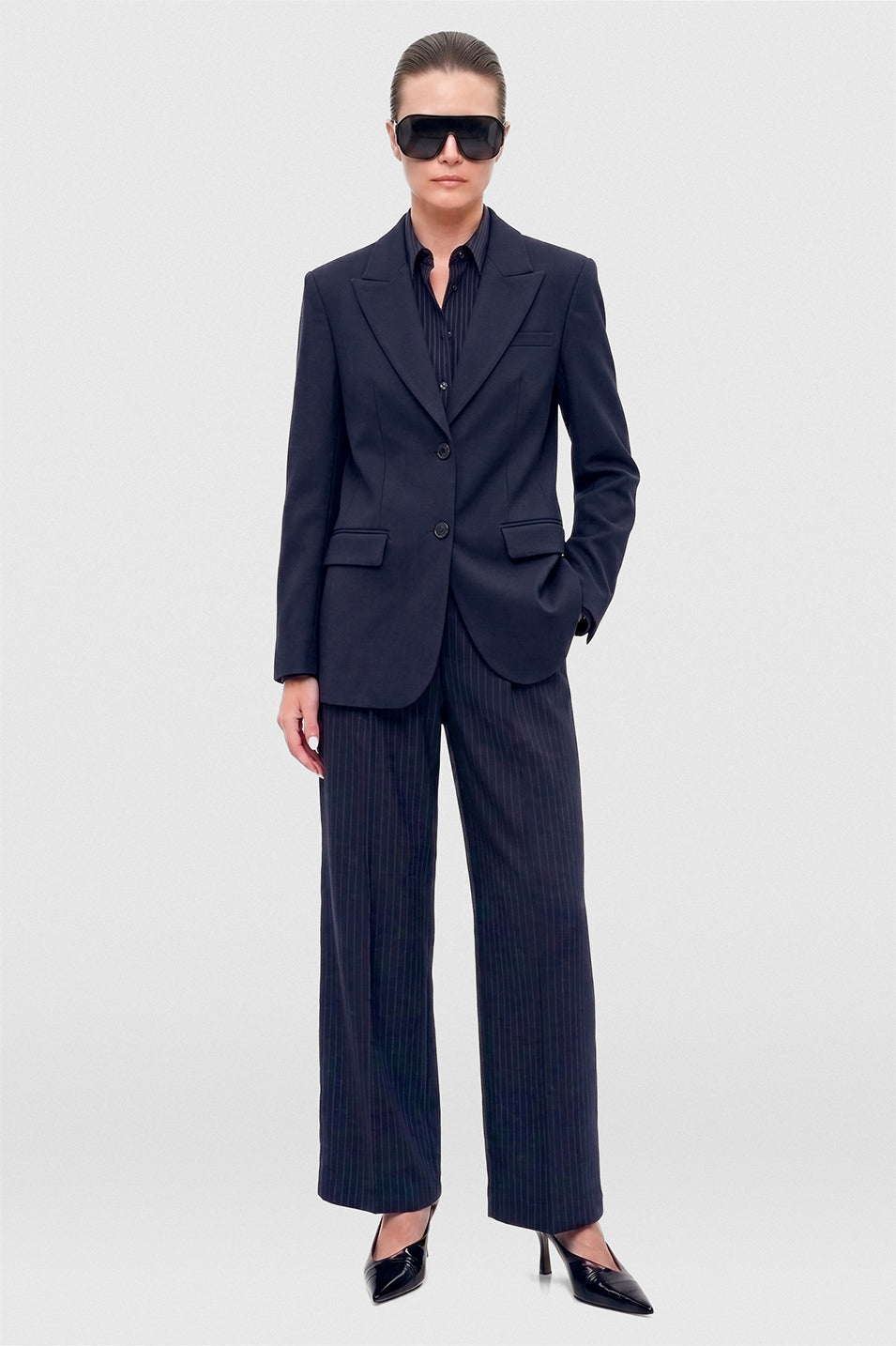 BLUE CLARA BLAZER