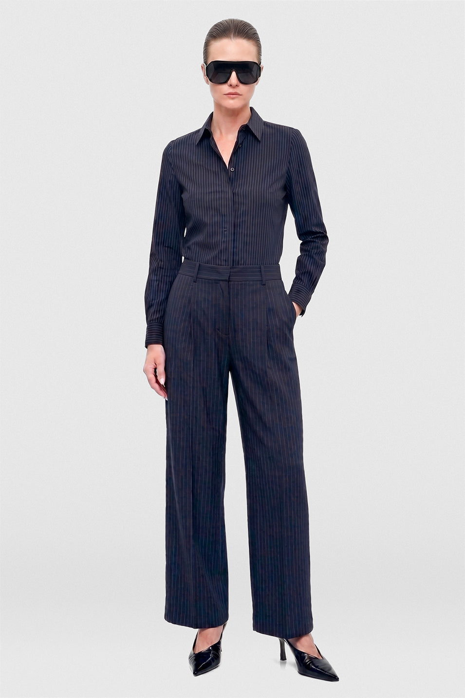 BLUE VICTORIA PANT