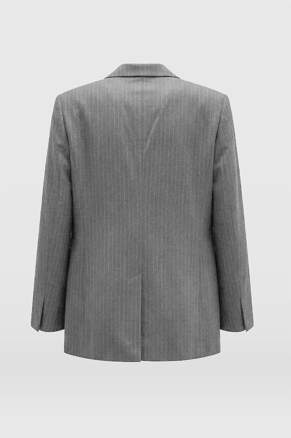 Blazer Sastre Mujer Gris Clara