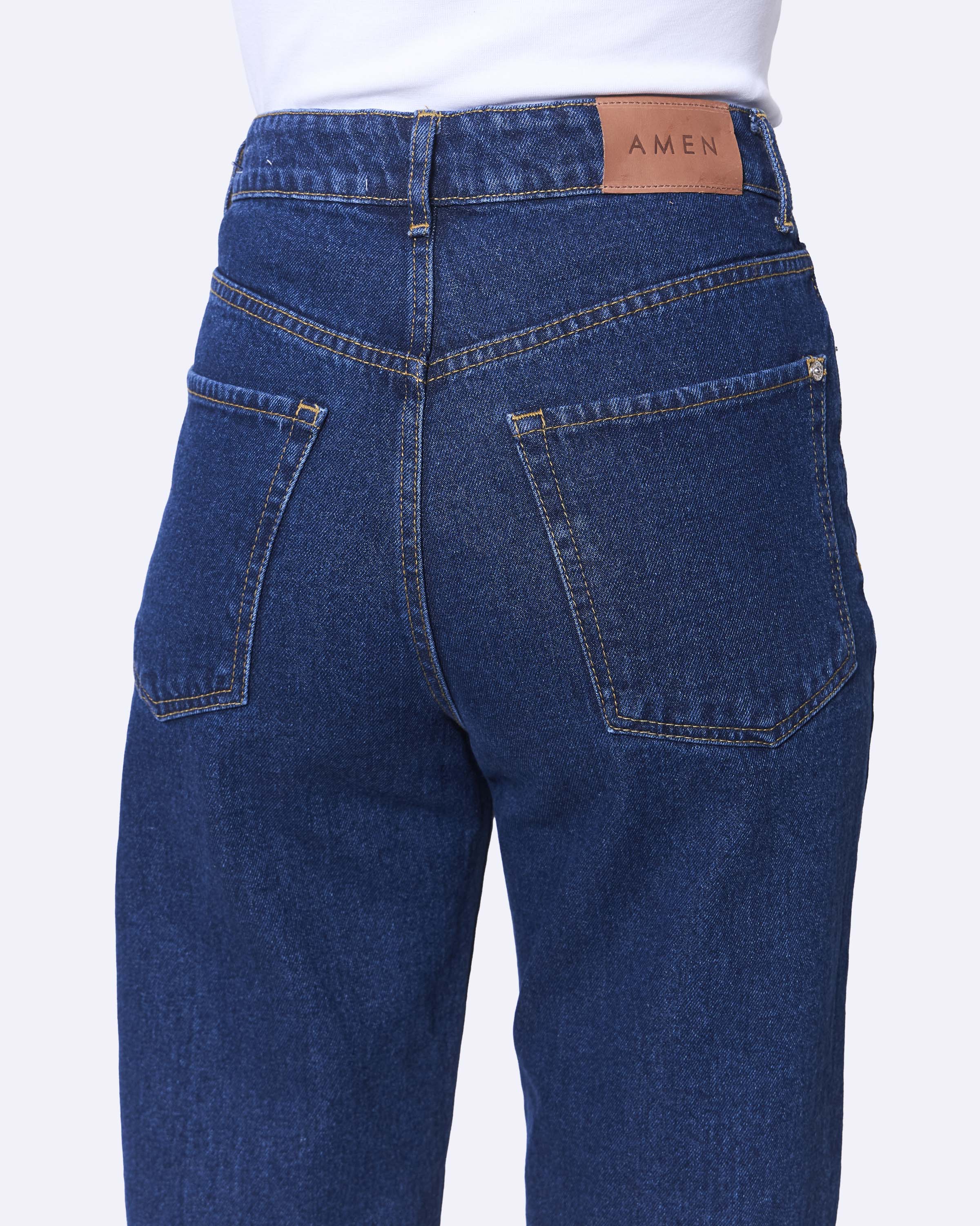 JEANS EMA BARREL AZUL