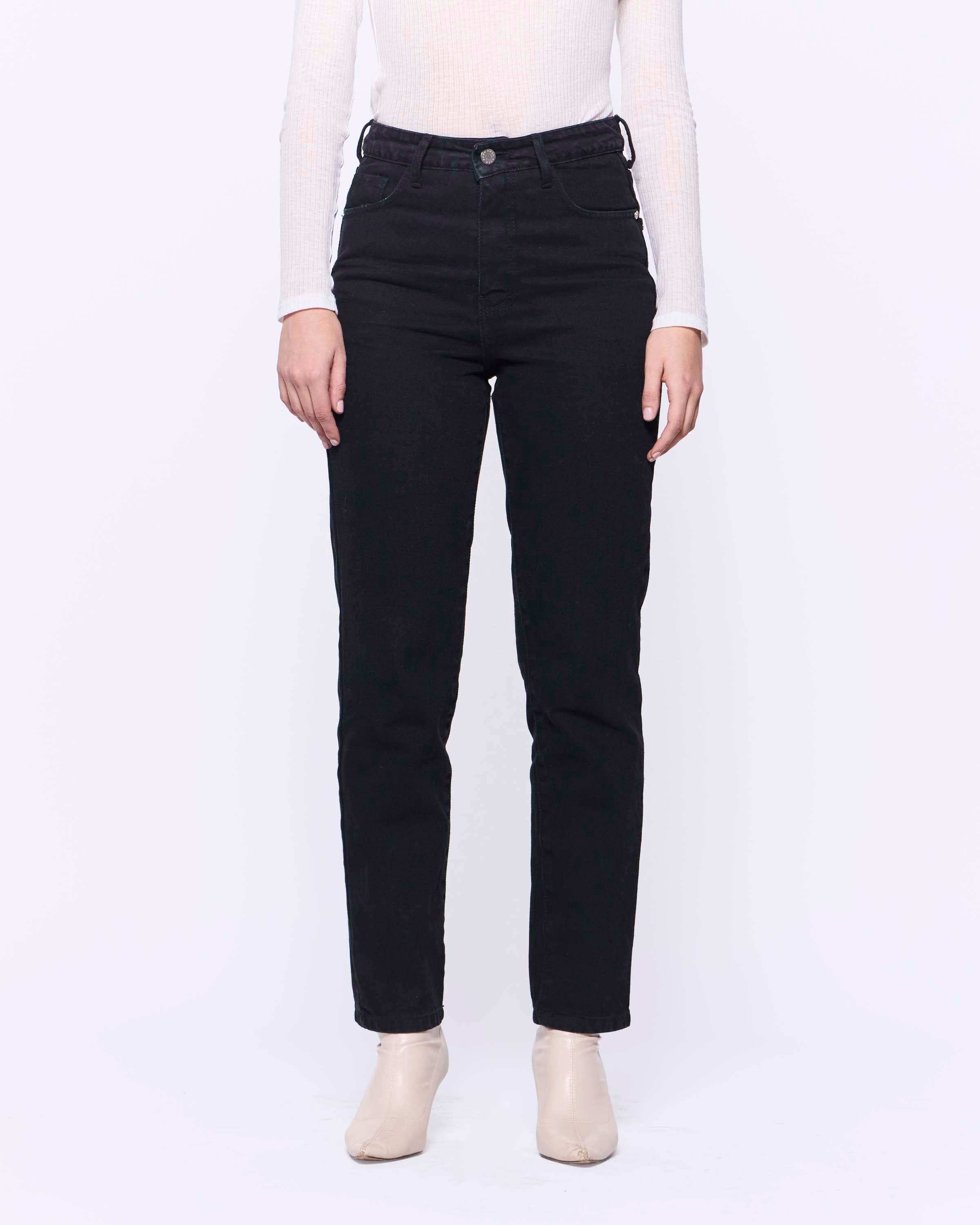 JEANS SLIM SARA NEGRO