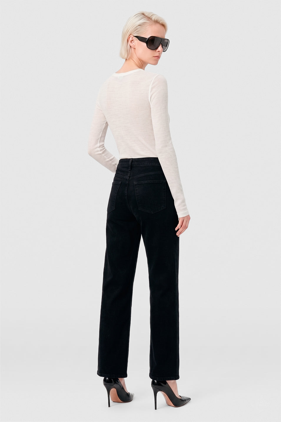 Polera Tela Mujer Blanco Maia