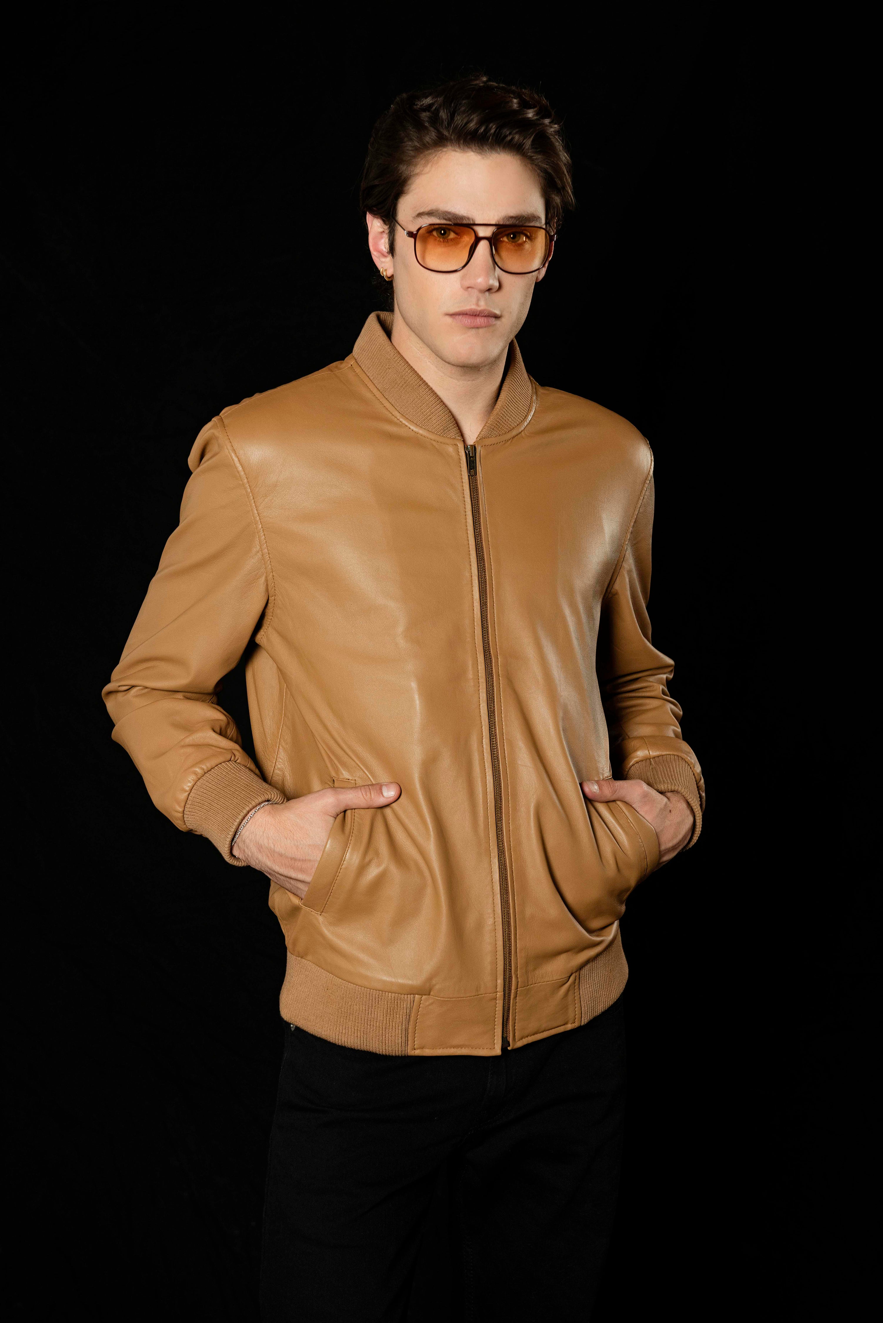 CAMEL BOWIE JACKET