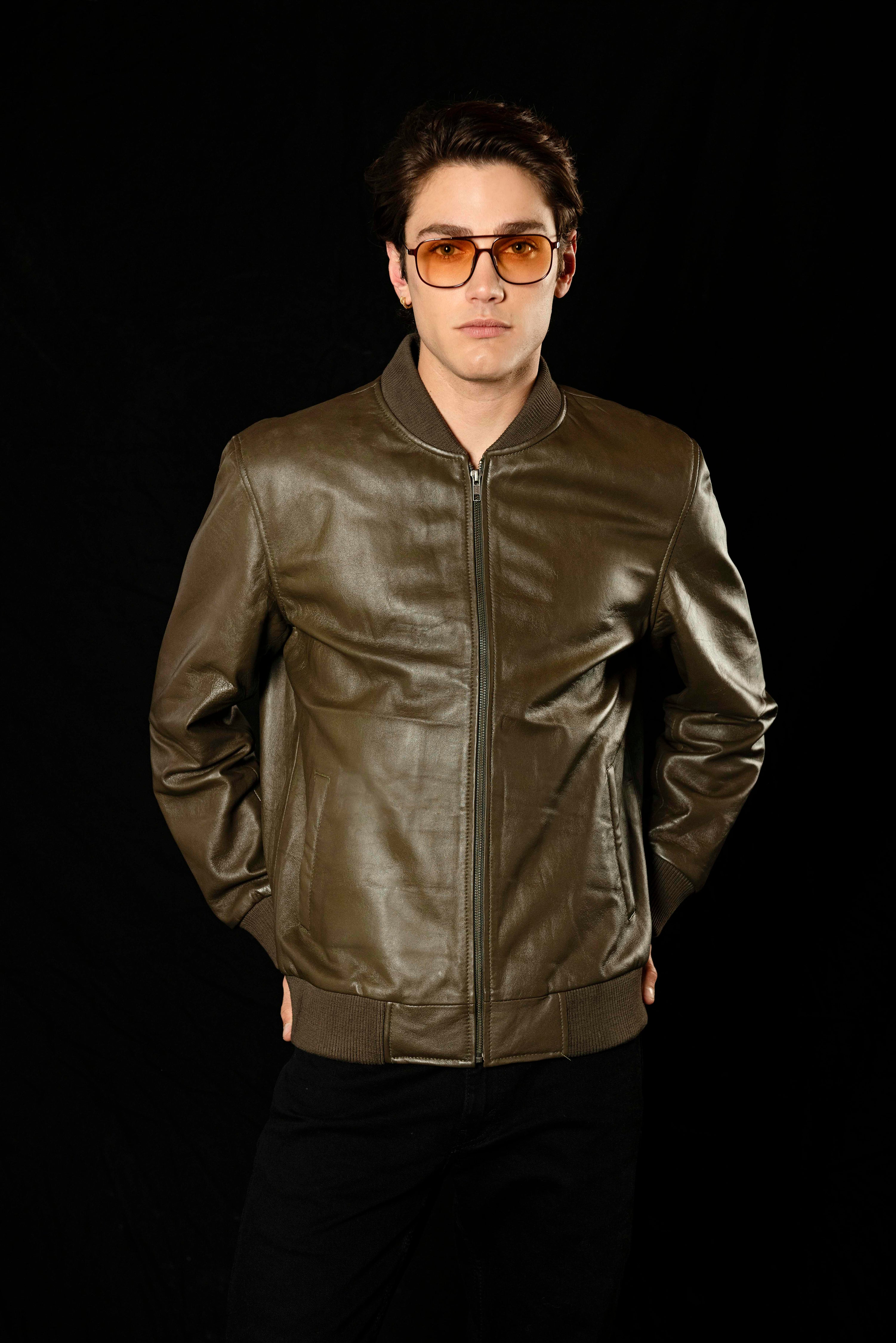 OLIVE GREEN BOWIE JACKET