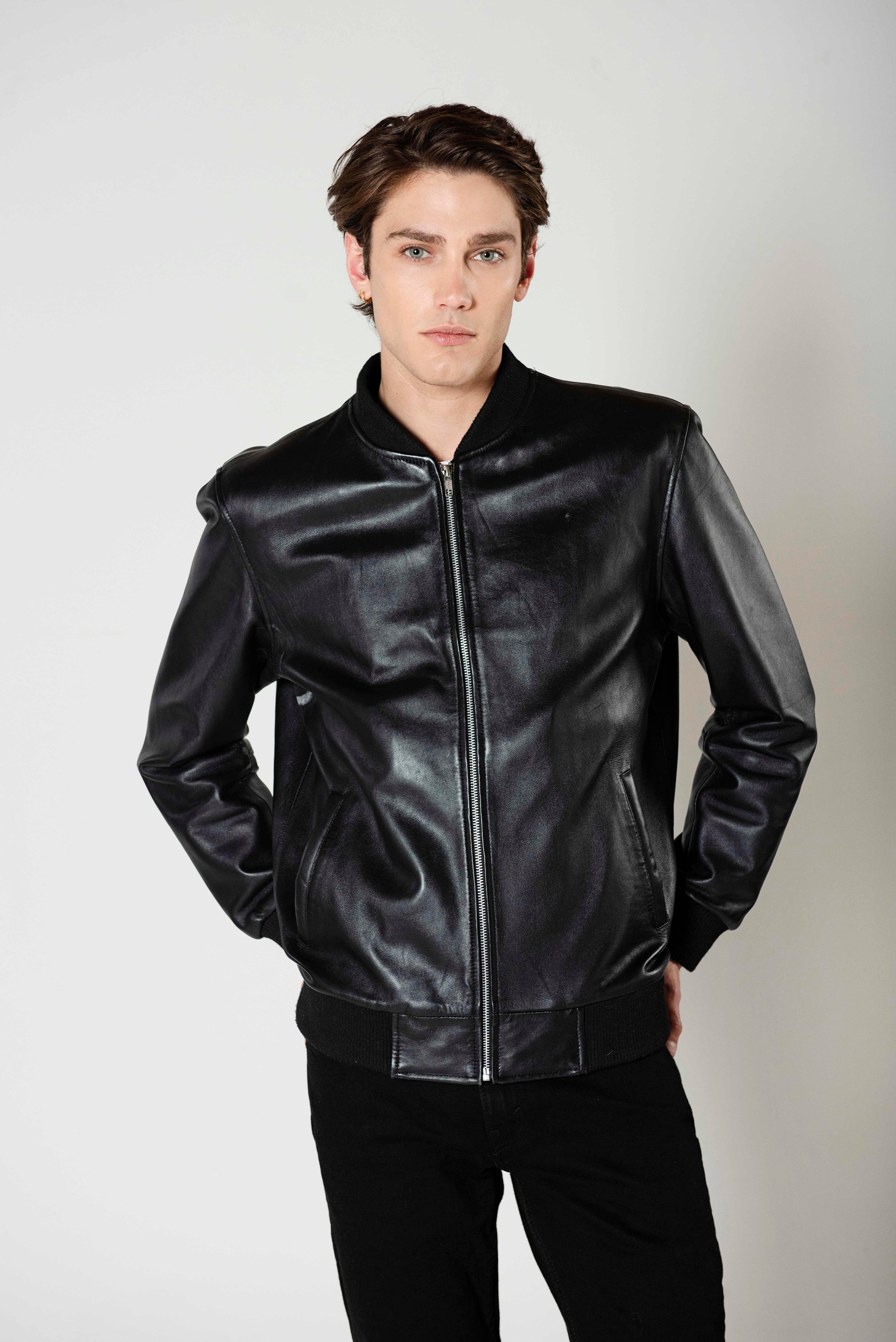 Jacket Casaca Cuero Jacket Chaqueta Cuero Santiago Chaquetas De