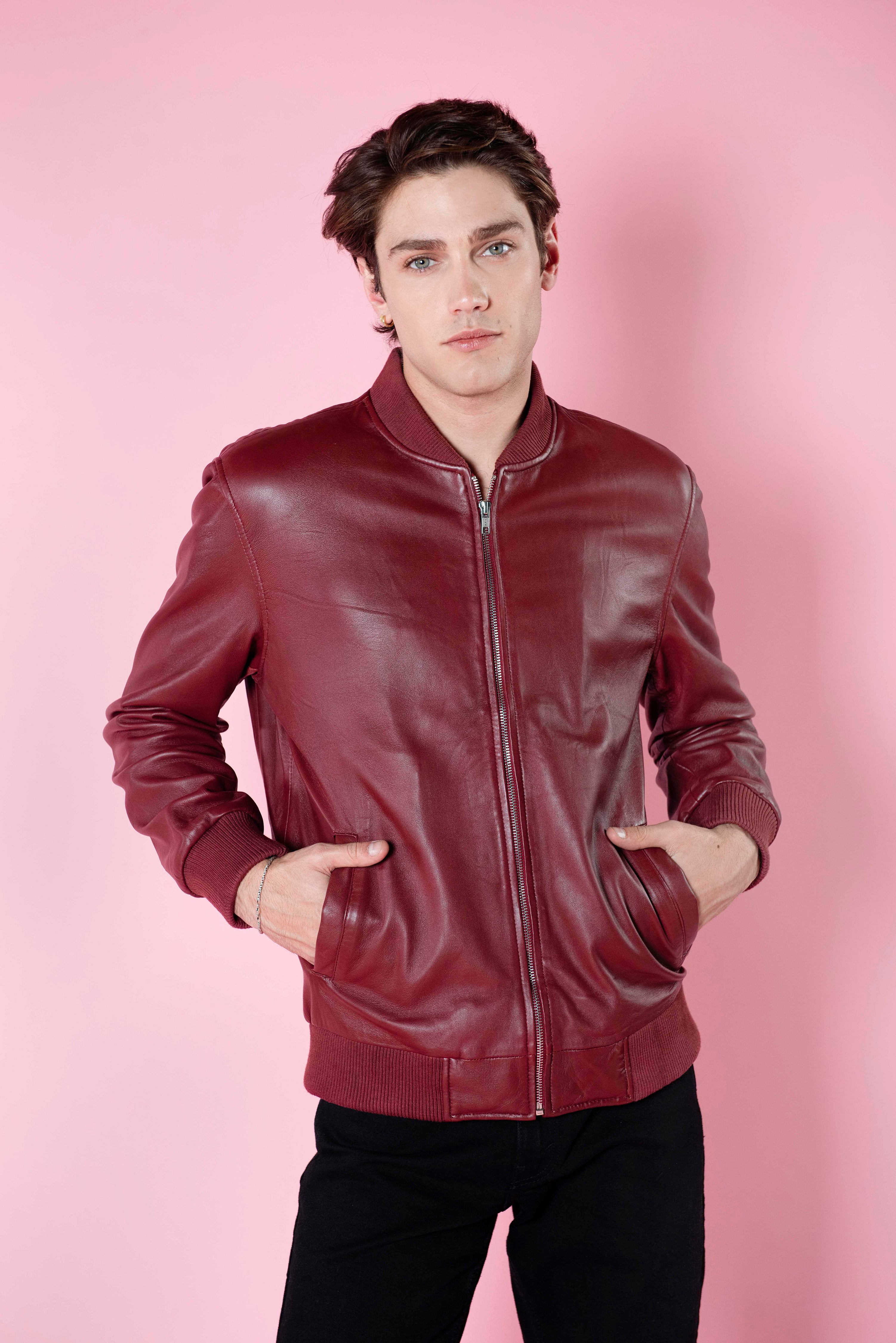 BURGUNDI BOWIE JACKET