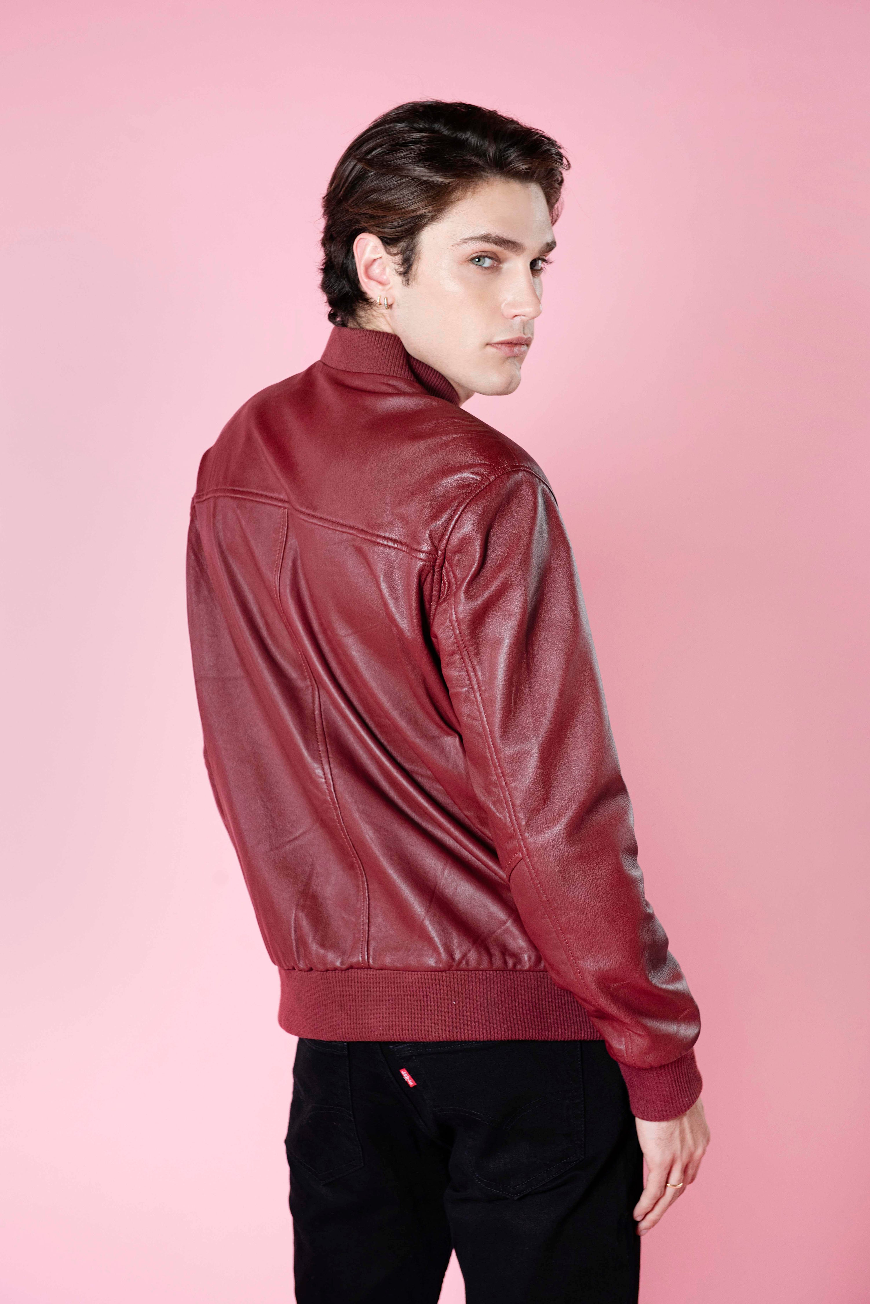 BURGUNDI BOWIE JACKET